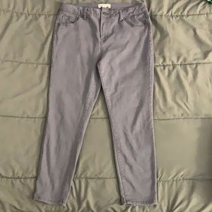 Soft Grey Stretch Jeans